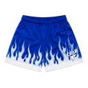 Crisp Blue Fire Shorts