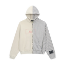 RTA Riko Half Zip Up Grey Stripe Combo