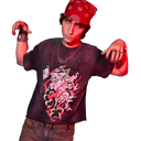 Ed Hardy Fire Lord Cropped Boxy Tee