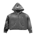Rough Play Camo Sleeve Hoodie (Grey)