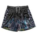 Backend Skyline Shorts Black