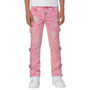 Guapi French Rose Buckle Kids Denim
