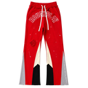 Rough Play Sweatpants In Red/Grey