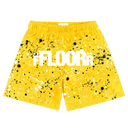 Floor914 Yellow Thunder V2 Splatter Shorts