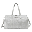 Von Dutch Embroidered Chopper Duffle Bag - Silver