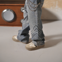 Elitestar Embellished Kids Baggy Denim