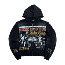 Mixed Emotions "Broken Wings" Hoodie In Black