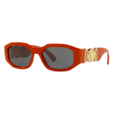 Versace Medusa Biggie Sunglasses In Red
