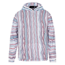 Coogi Light Weight Sweater Knit Hoody - White Base