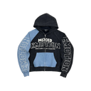 Mixed Emotions Blue "Split Decision"  Hoodie