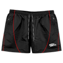 ROUGHPLAY Black/Red Pipe Shorts