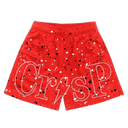 Crisp NYC RED PAINT Shorts