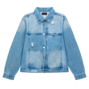 RTA Valentiano Denim Jacket Glacier Blue