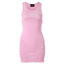 Lost Intricacy Inverse Dress In Pink