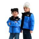 The North Face Boys’ & Girls’ 1996 Retro Nuptse Jacket In Active Blue