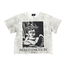 Mixed Emotions "XIX" Oversize Tee In White