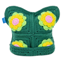 Arkyve X Steven Harrington "Stop To Smell The Flowers" Crochet Cat Hat