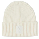 Mackage Jude-WZ Hand Knit Toque With Ribbed Cuff In Cream