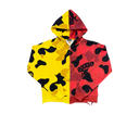 Rough Play Camo Hoodie (Red x Yellow)