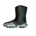 ALIVEFORM Stratum Fang High Boots In Nickel Gardient