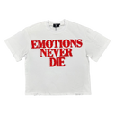 Mixed Emotions Red "End" Rhinestone Tee