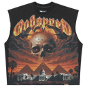 Godspeed Echoes Empire Sleeveless T-shirt (Black Wash)