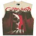 Godspeed Fate’s Doorstep Sleeveless T-shirt (Bone)