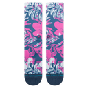 Stance Lihue Crew Socks In Fuschia