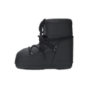 MOON BOOT ICON LOW BLACK RUBBER BOOTS