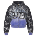 Vale Forever Hypnotiq Zip Up Hoodie Black