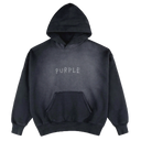 Purple Brand Studded Scratch Hoodie