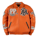 Pelle Pelle All Time Champions Jacket In Orange