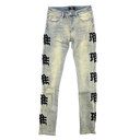 Mixed Emotions ‘Desert’ Monogram Denim