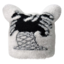 Arkyve X Steven Harrington "Palm Tree" Mohair Cat Hat