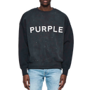 Purple Brand Wordmark Crewneck
