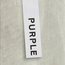 Purple Brand P001 Skinny Coated Jeans In Superlight Grey