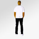 RTA Short Sleeve old English logo TEE (WHITE/BLACK)