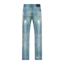 RTA Bryant Ripped Skinny Jeans In Golden Indigo