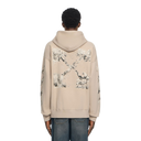 Off-White Spices Arrow Skate Hoodie in STRING