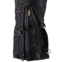 Guapi All Black Cross Buckle Shorts