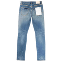 Purple Brand P001 Thrashed Jeans In Mid Indigo