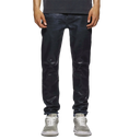 Purple Brand Skinny Coated Indigo - Black