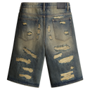 Lost Shdws Dstry Denim Short (Bone)