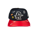 Rough Play NYC Snapback Hat (Navy/Red)
