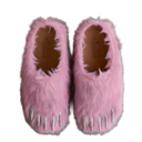 Bravest Studios Pink Bear Claw Mules