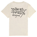 ED HARDY Limited Edition - Rhinestone Death Before Dishonor ( IVORY )