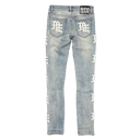 Mixed Emotions ‘Sea’ Monogram Denim