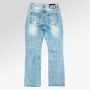 Mixed Emotions "ME" Rhinestone Blue Jeans