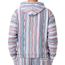 Coogi Light Weight Sweater Knit Hoody - White Base