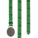 Stolen Arts Green Glow Skullpile Belt